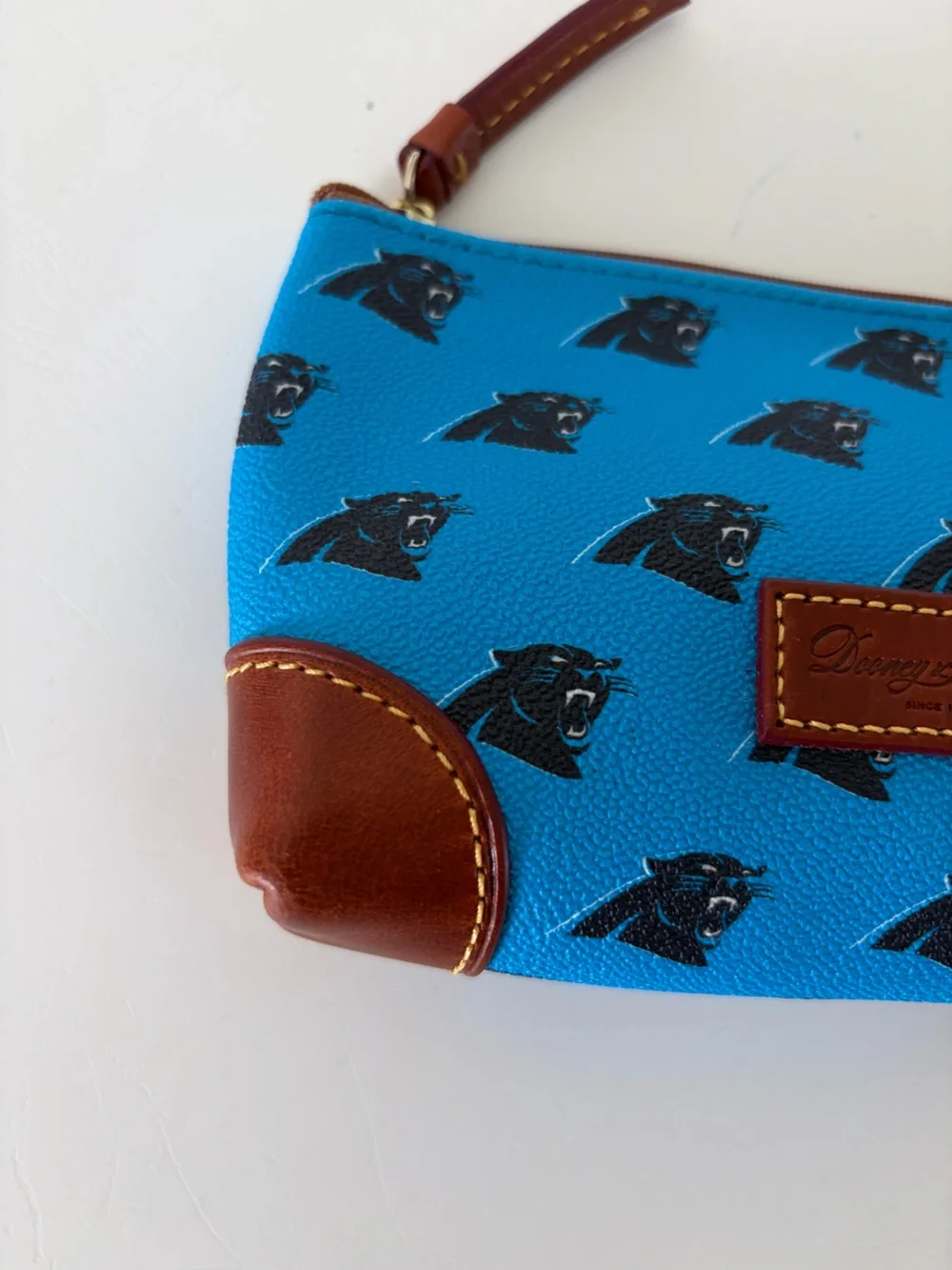 Dooney & Bourke Carolina Panthers NFL Accessories Cosmetic Bag